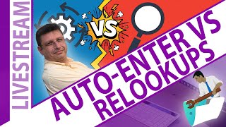 AutoEntry vs. Relookup in FileMaker with Nick Hunter