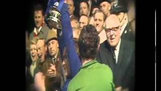 FA Cup 1970 - Chelsea 2-1 Leeds
Buy the DVD now from http://www.tikabooson.com/DVD+Categories/FA+Cup+DVDs/1970+FA+Cup+Final+-+Chelsea+v+Leeds+United_DVD2319.htm
The first time is always the sweetest; as Chelsea came from behind three times over two matches to eventually clinch the trophy that had eluded them so far in their history
Relive it all over again in this specially produced programme featuring extended highlights of the first match and the full 120 minutes of the Old Trafford Replay, with the DVD featuring Dave Sextons post match interview along with a full run down of every round in the 1969-70 campaign.
Trailer footage cleared by The FA FA Cup 1970 - Chelsea 2-1 Leeds