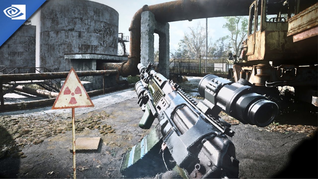 STALKER 2 Photorealistic Graphics Mod - Exploring the Chemical Tanks - 4K60FPS