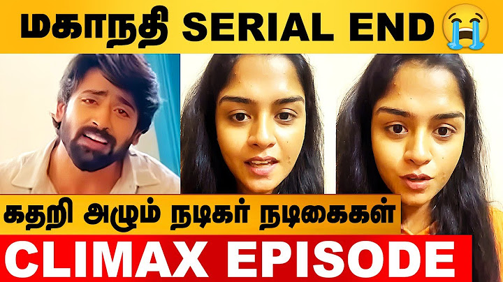🚨 Mahanadhi Serial ENDS in SHOCKING TWIST! 😱💔