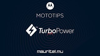 MOTOTIPS - DISCOVER MOTOROLA "TURBOPOWER"