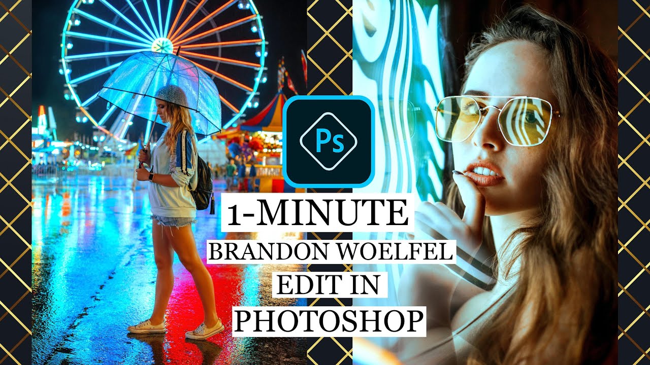 How to edit like Brandon Woelfel ? 1 minute tutorials YouTube