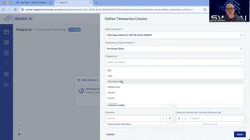 Define Timeseries Column Node Explainer