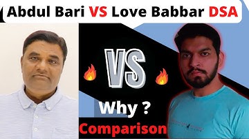 Love Babbar VS Abdul Bari DSA Course Review | Is it Worth ? | Data Structures & Algorithms