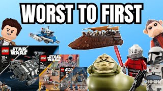 RANKING EVERY LEGO STAR WARS 2024 SET - WORST TO FIRST