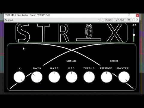 STR-X Demo (Free Guitar Amp VST)