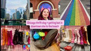 Chicago Thrift Vlog | Got Lost in Downtown on the Way to the Beach !