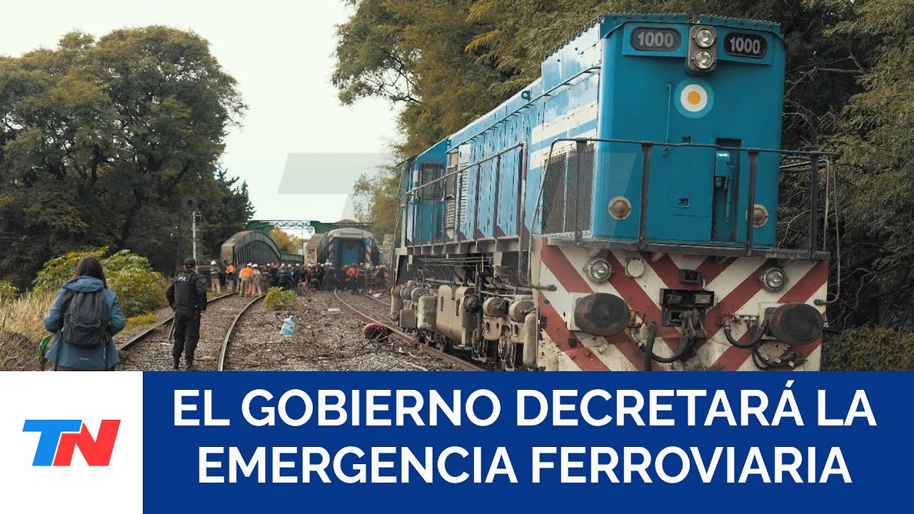 Tras el choque de trenes en Palermo, el Gobierno anunció que decretará ...