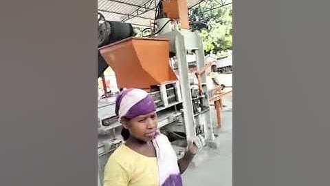 fully Automatic concrete block making machine