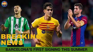 Barcelona's First Signings