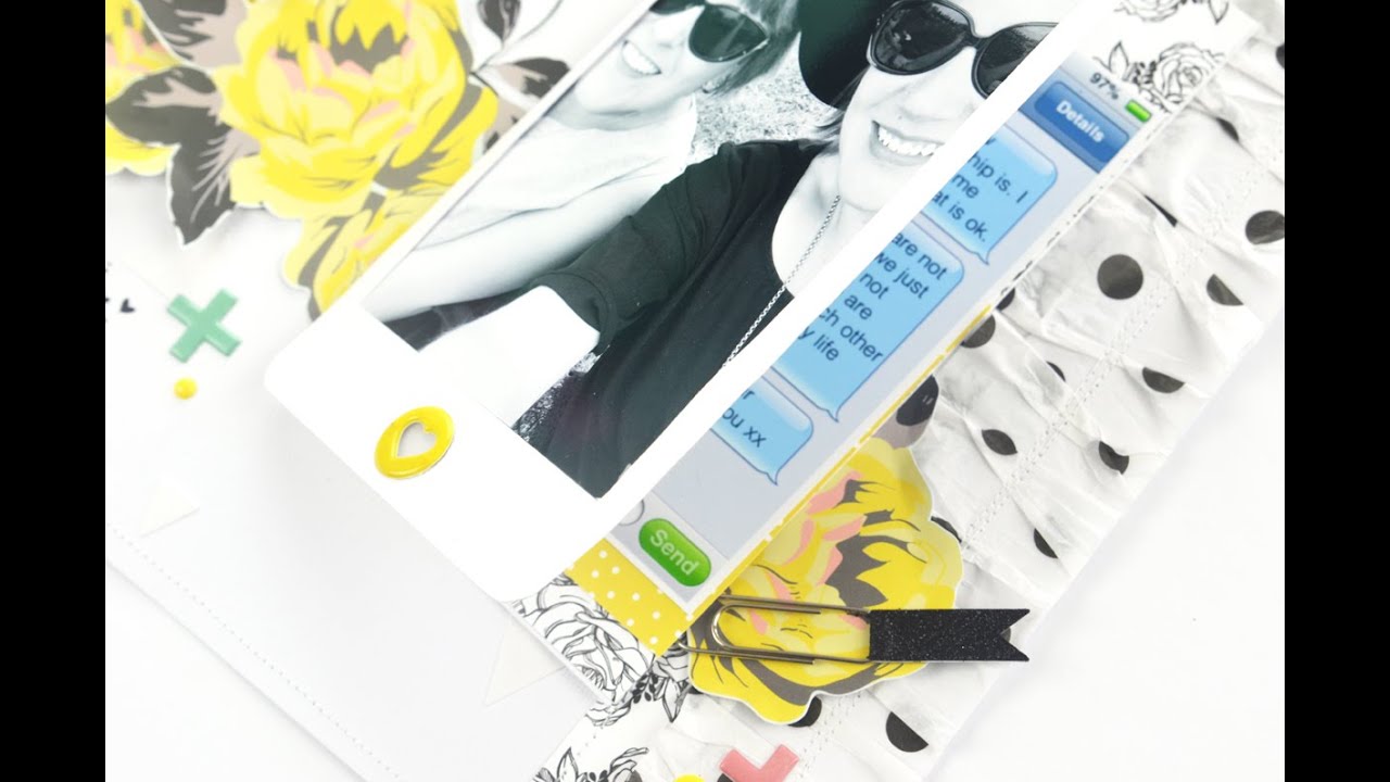 Scrapbook Process Video  - True Friend; Jot Magazine feat. Felicity Jane Studio