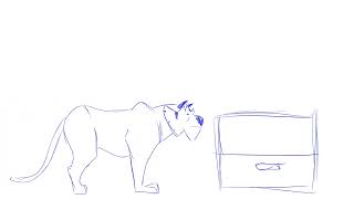 Tiger Box Jump Rough Animation