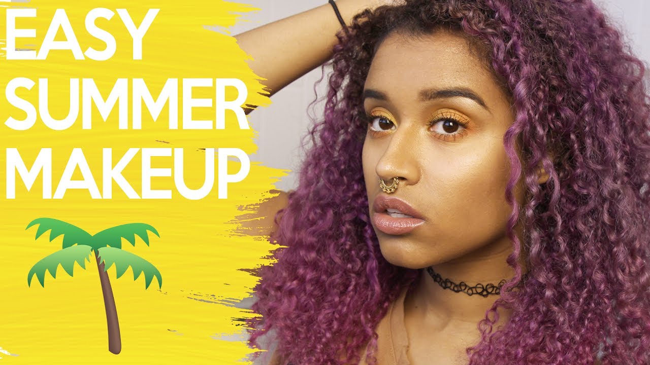 Easy Summer Makeup Tutorial with Light Face Makeup | Get that Summer Glow