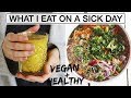 What I Eat On a Sick Day | HEALTHY VEGAN RECIPES