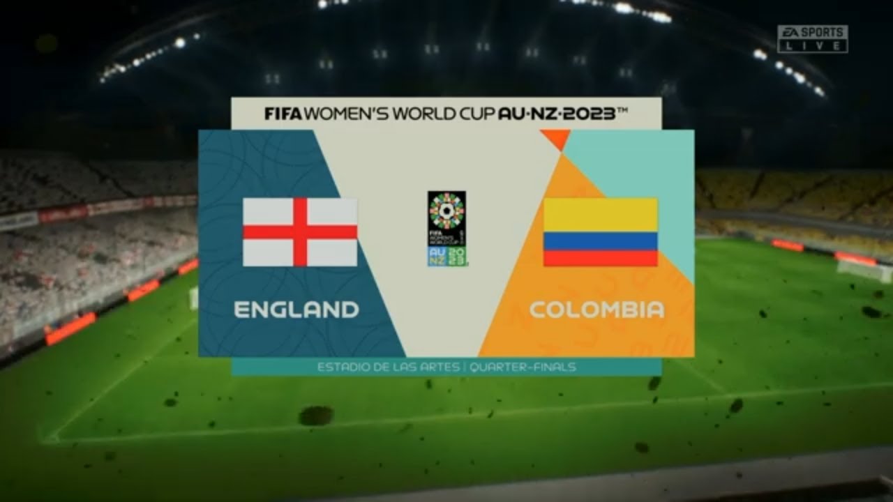 Fifa 23: Women's World Cup Gameplay England Vs. Colombia (last 8)