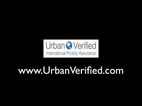 Urban Verified National Police Checks corporate portal demo video