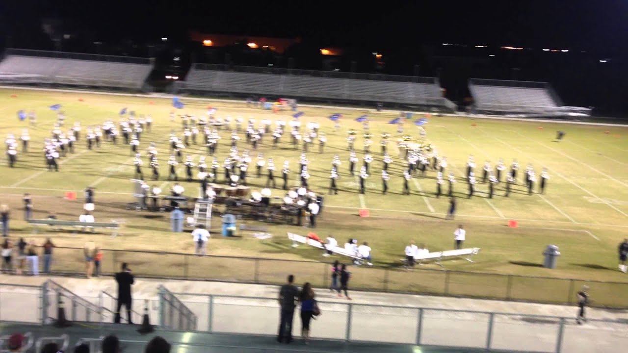 Treasure coast high school marching band October 25th - YouTube