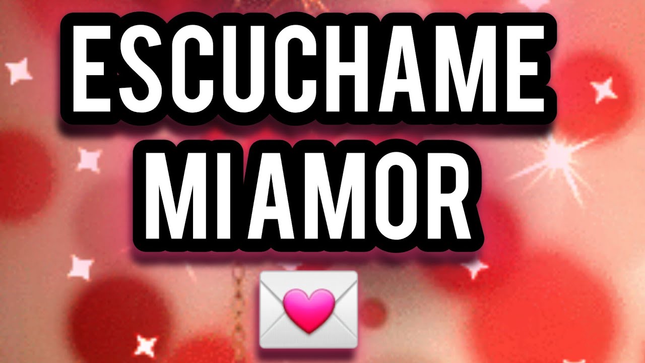 ESCUCHAME MI AMOR 💌 Siempre estás en mi corazón TE AMO Mensajes de amor ...