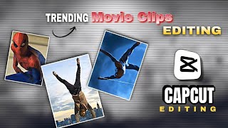 🔥 Viral Spider-Man Edit in CapCut | Easy Movie Edit Tutorial #capcut 