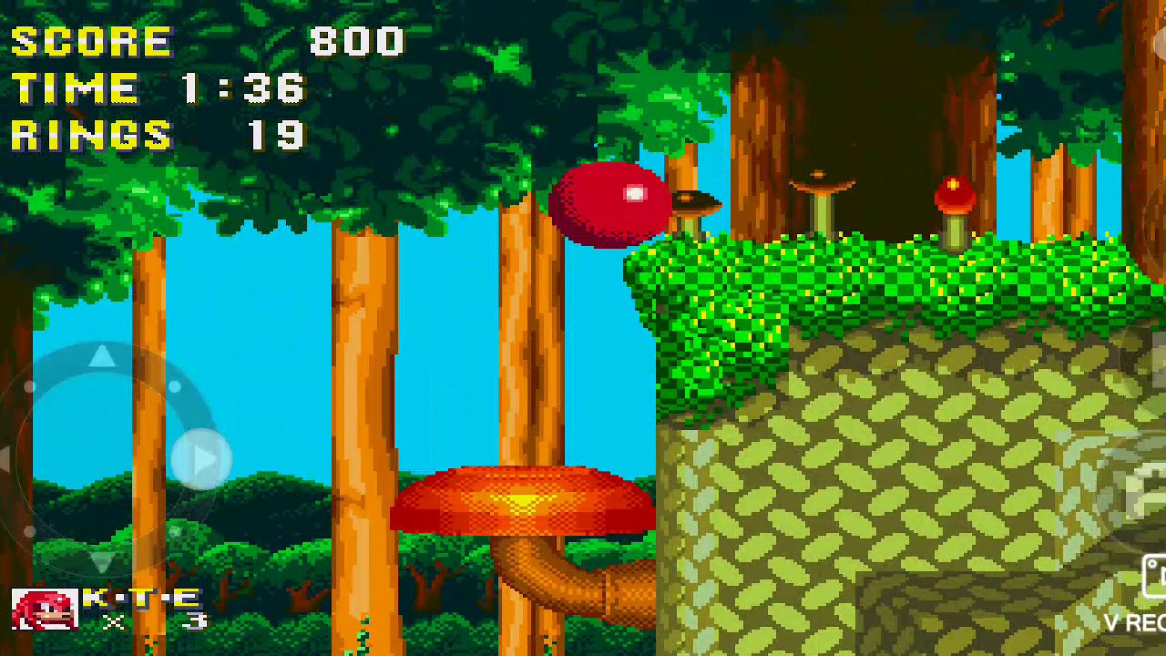 Mushroom hill zone 1 | Sonic and Knuckles