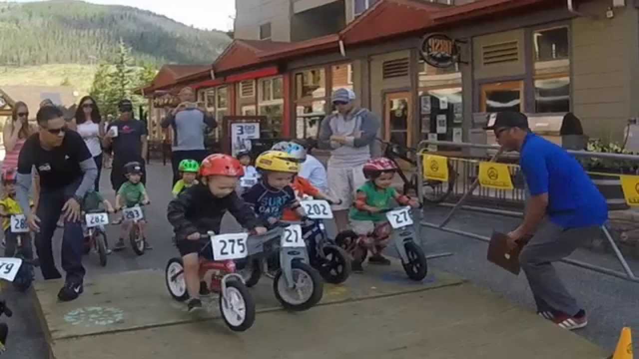 Jake's Strider Balance Bike Series Race Keystone, Colorado 2015 YouTube