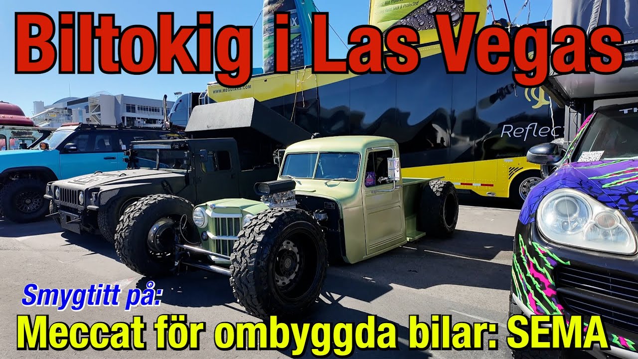 Tjuvtitt på världens största Bilmässa!