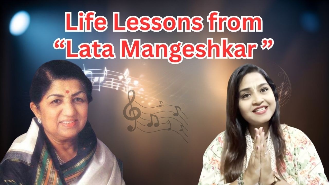 Life Lessons from Lata Mangeshkar 🎵 | The Nightingale of India | Motivational | Dr.Smitanjali Nayak