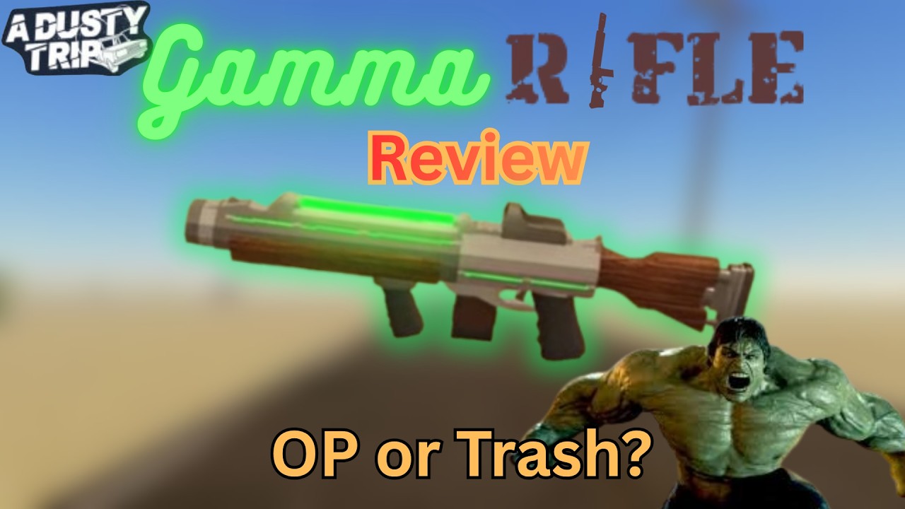 γ Gamma Rifle Review | A Dusty Trip Roblox - YouTube