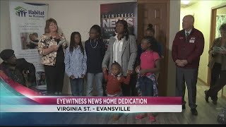 Eyewitness News Habitat home dedicated