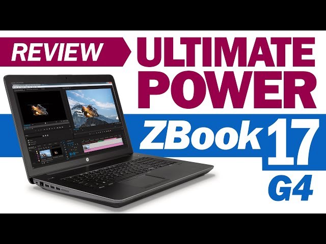 HP ZBook 17 G4 Review: Best laptop for VR, editing, 3D, C4D, Maya, Premiere, After Effects