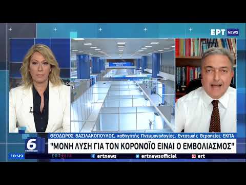 Θ. Βασιλακόπουλος: Γιατί απαγορεύτηκε η μουσική σε καφέ και εστίαση ΕΡΤ 29/04/2021