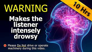 Drift into the DEEPEST CALM 10 Hour Sleep You've EVER Felt (0.01Hz ULTRA LOW Delta Waves)
