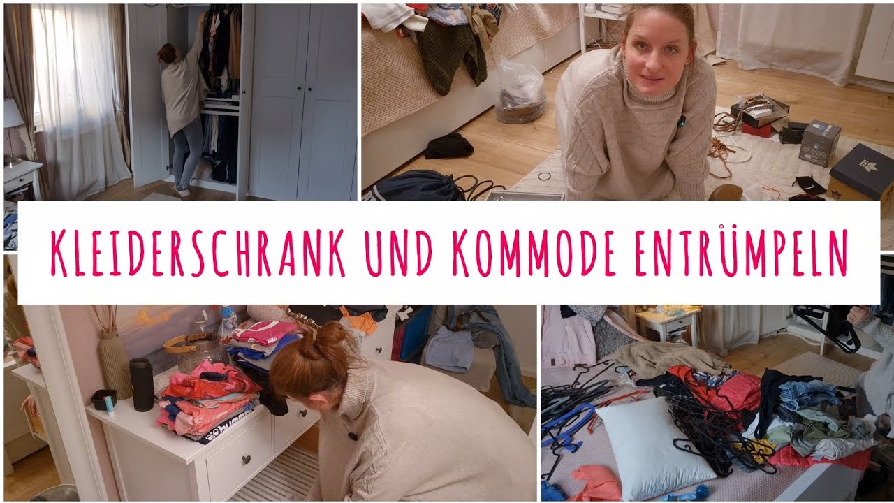 Schlafzimmer entrümpeln Teil 1