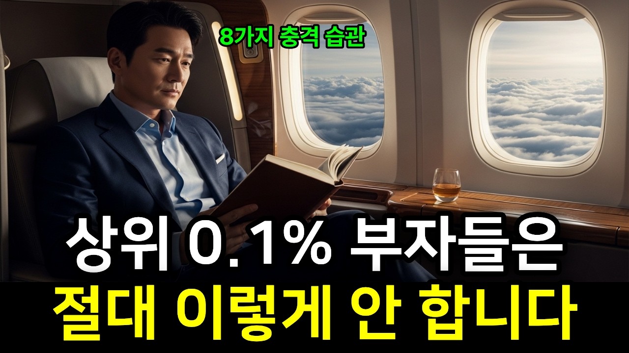 진짜 부자들은 이렇게 삽니다 (상식을 뒤집는 0.1% 부자들의 기묘한 행동 8가지)