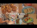 Japan Daily Life Vlog 🇯🇵 Home Cooking Shrimp Katsu, Chocolate Banana Muffin, Egg Dumplings etc ♪