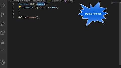 ทำความรู้จัก การสร้าง function  JavaScript ES6