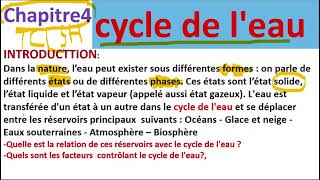 TCLSH-U1-CH4-EP4: CYCLE  DE L EAU  دورة الماء