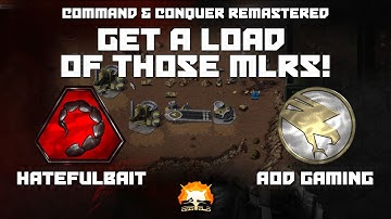 CNC Remaster: TheHatefulBait (Nod) vs AOD Gaming (GDI) - Get a Load of those MLRS!