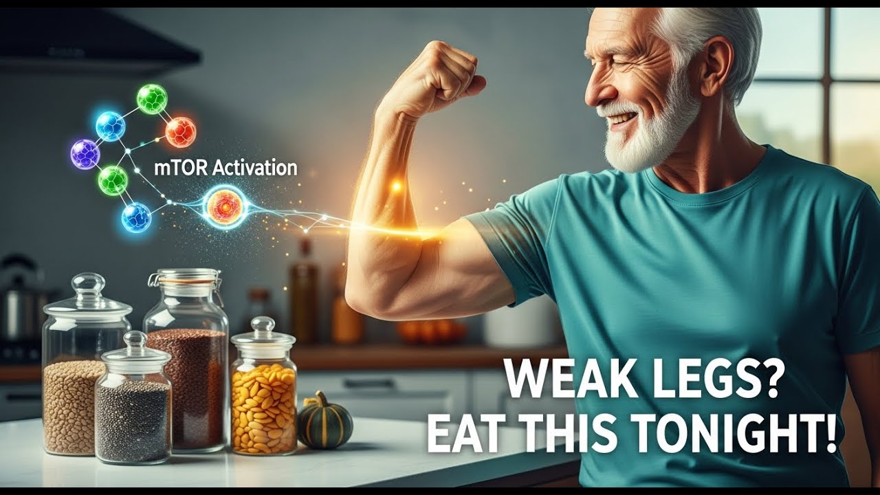 Build Muscle After 70 With Seeds That Trigger mTOR | Dr James Anderson | Steady Steps Health