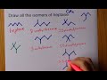 Draw all the Isomers of Heptane (C7H16)
