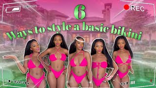 How to Style a Basic Bikini | Don’t Look Basic | Crochet bikini | South African YouTuber