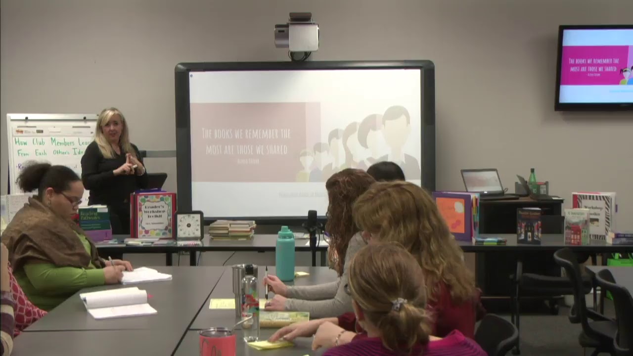 Springdale Schools PD Session 2 Nuts and Bolts of Book Clubs