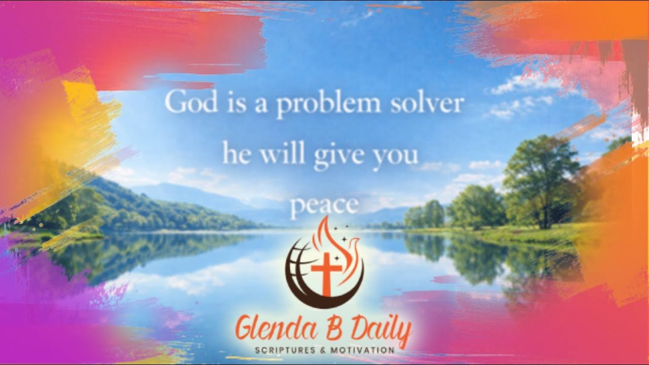 God is a problem solver he will give you peace - YouTube