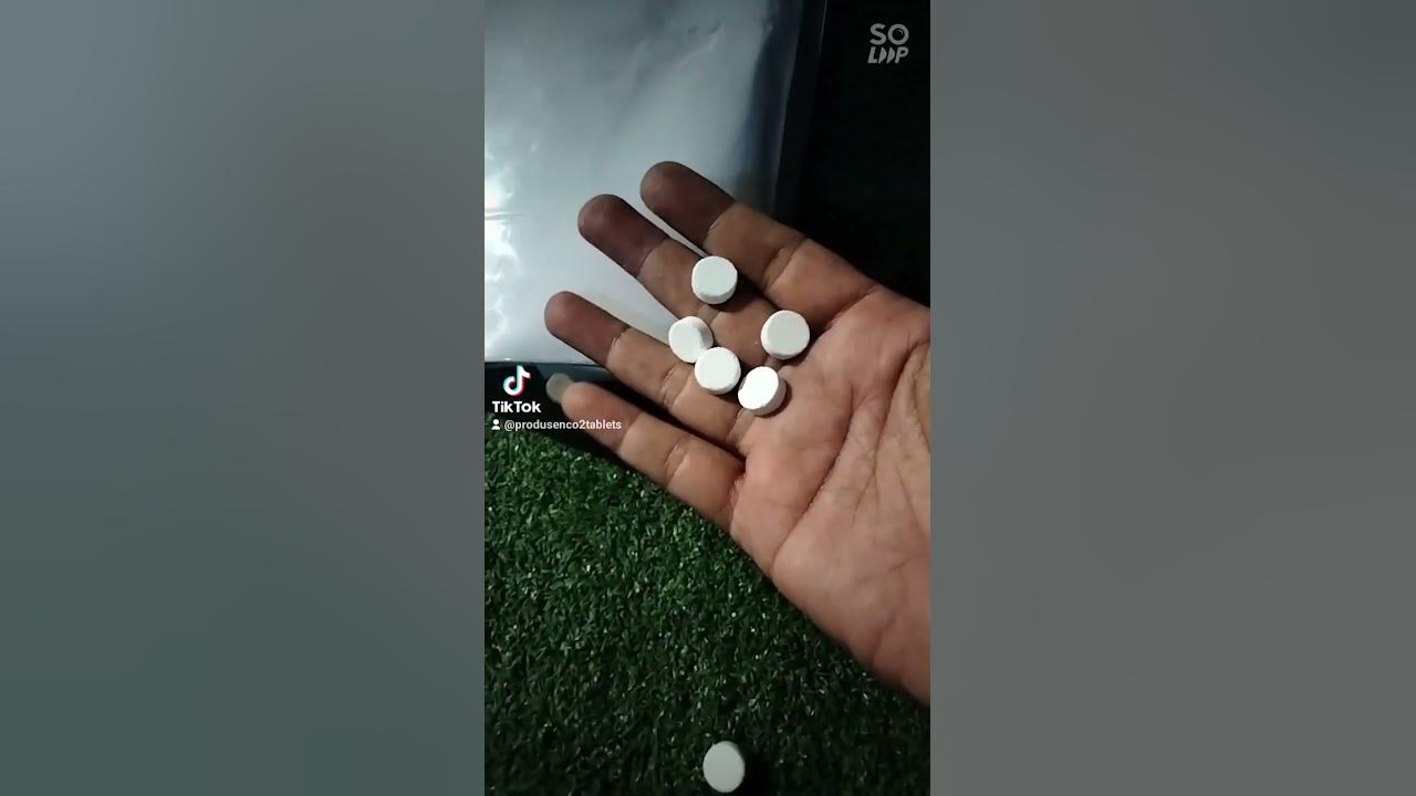 Bahan Co2 Tablet Siap Produksi 😊👍