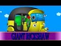 Giant Baby Rickshaw | Mega Auto Family | Baby Tuk Tuk became a Giant and Destroyed City