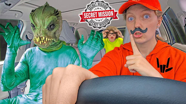 Undercover Top Secret Mission with POND MONSTER (Taking them to Animal Control for Investigation)