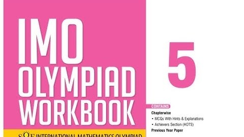 SOF - Maths Olympiad - IMO Class 5 - 2021 Sample Paper