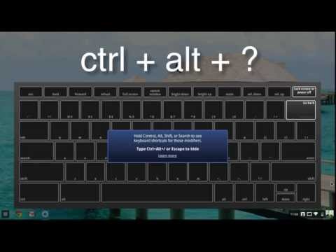 Chromebook Keyboard Shortcuts
