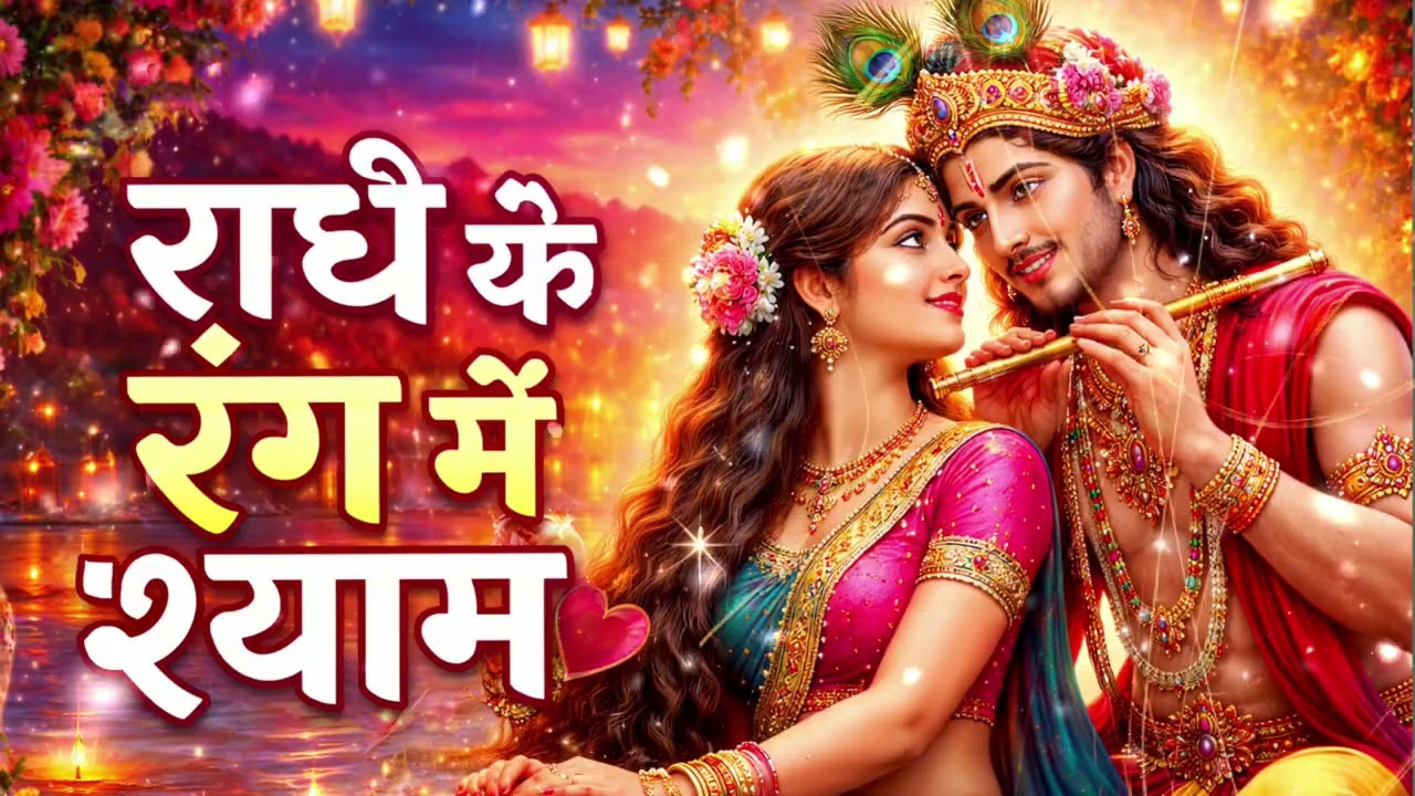 राधे के रंग में श्याम 💕 | Romantic Radha Krishna Song | Bhojpuri Vibe Devotional Love Song