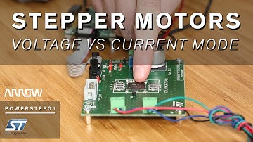 Arrow Product Insights - 03 - Voltage vs Current Mode for Stepper Motors